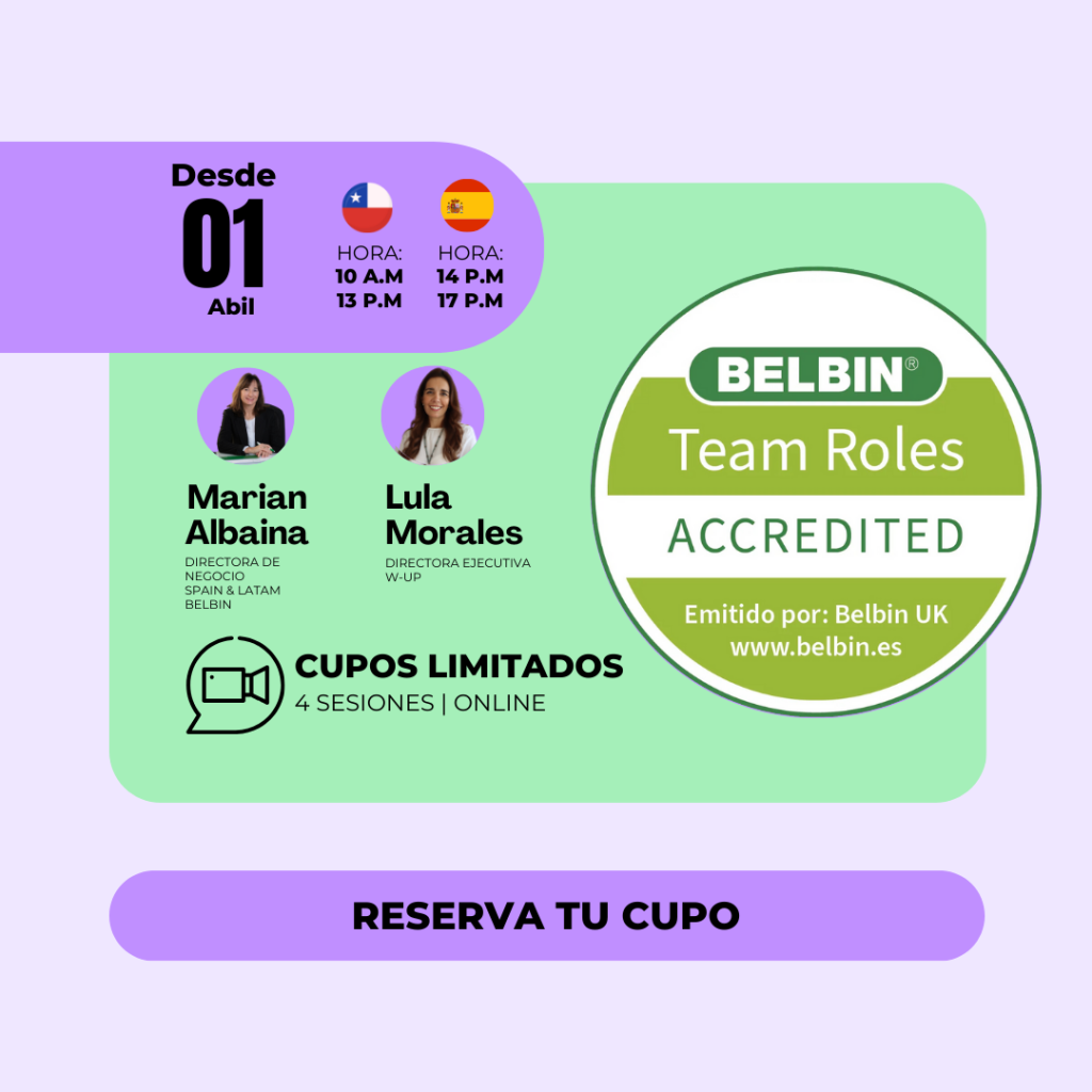 Webinar de Lula Morales sobre acreditación Belbin